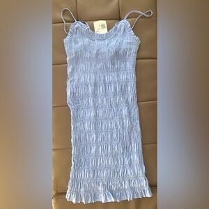 Forever 21, Light Blue Sleeveless Dress, Size Small